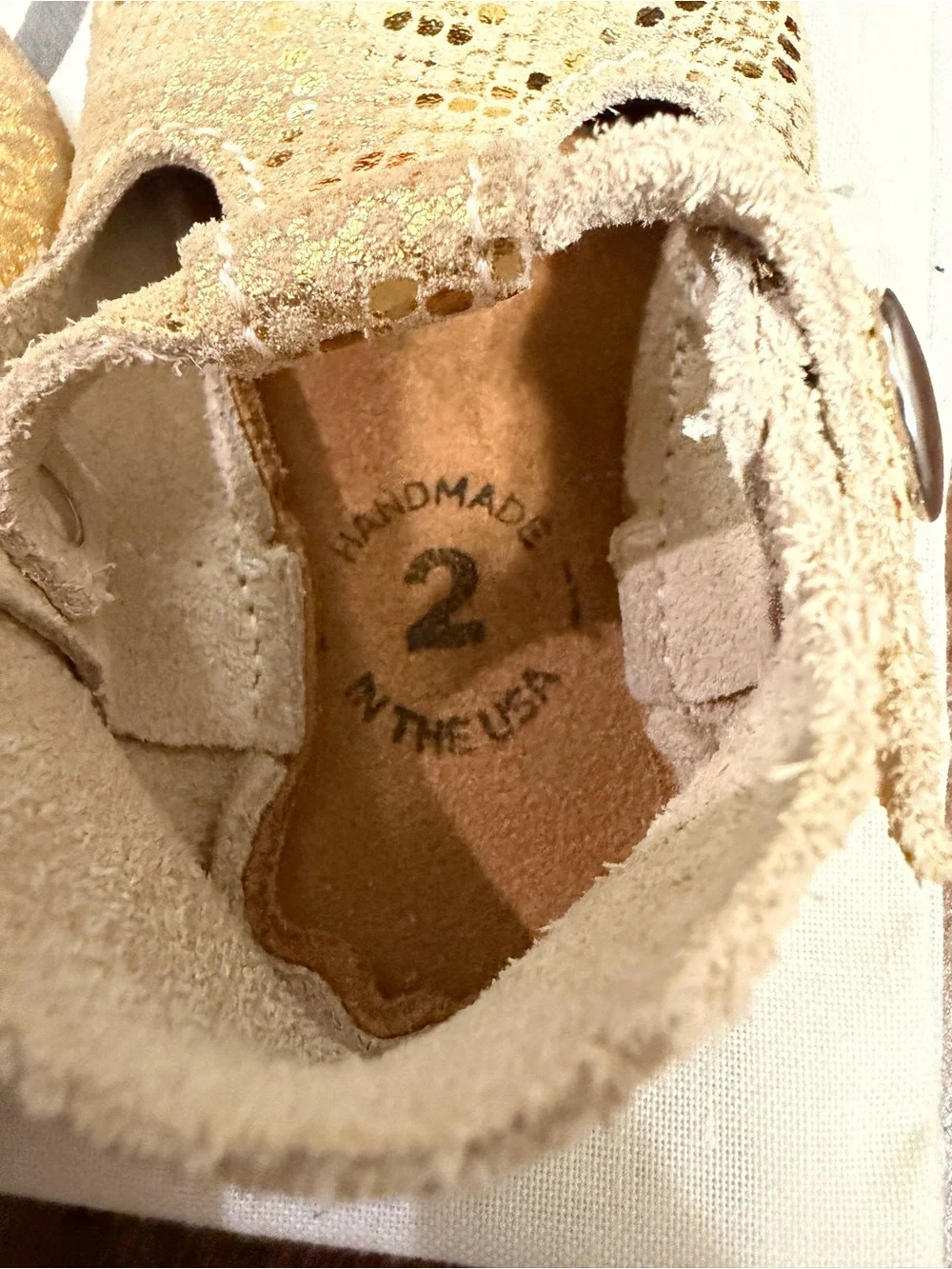 Mon Petit 3 Pair Baby Girl Handmade Mary Jane & T Strap Soft Soled Shoes Size 2